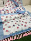 Vk Original Linen Digital Printed Sarees Wholesale Market In Surat With Price